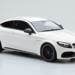 Mercedes C63S AMG C205 Coupe Fehér GT Spirit 1:18 - image 4 of 6