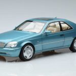 Mercedes CL600 C140 Kék Metál Norev 1:18 183448 Fém