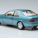 Mercedes CL600 C140 Kék Metál Norev 1:18 183448 Fém - image 6 of 7