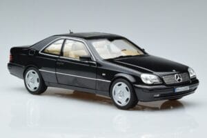 Mercedes CL600 C140 Limitált Kiadás Norev 1:18 183447 Fém – 6. kép a 8-ből