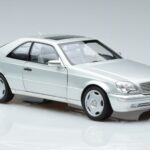 Mercedes CL600 C140 Ezüst Metál Norev 1:18 183446 Fém - image 5 of 7