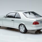 Mercedes CL600 C140 Ezüst Metál Norev 1:18 183446 Fém - image 6 of 7