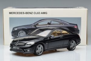 Mercedes CL63 AMG C216 Fekete AUTOart 1:18 76169 Fém – 6. kép a 6-ből