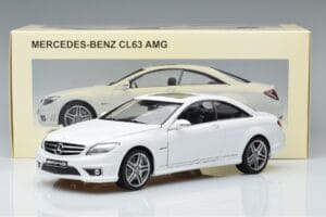 Mercedes CL63 AMG C216 Fehér AUTOart 1:18 76167 Fém – 6. kép a 6-ből