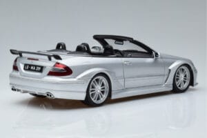 Mercedes CLK DTM AMG W209 Kabrió Ezüst Kyosho 1:18 B66962272 Fém – 3. kép a 8-ből