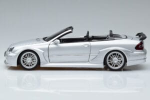 Mercedes CLK DTM AMG W209 Kabrió Ezüst Kyosho 1:18 B66962272 Fém – 5. kép a 8-ből