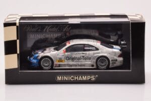 Mercedes CLK DTM Team Original Teile #12 P. Dumbreck DTM 2001 Minichamps 1:43 400023112 Fém – 4. kép a 4-ből