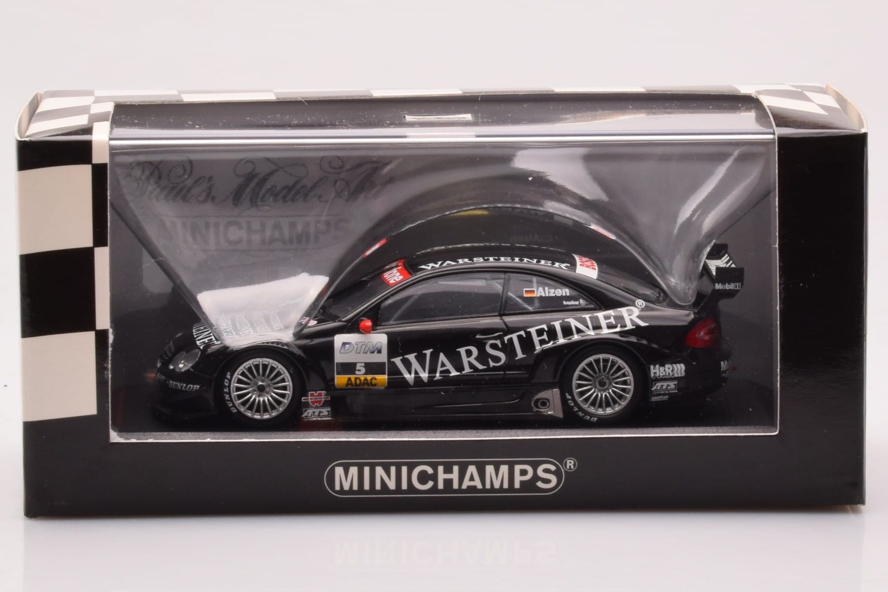 Mercedes CLK DTM Team Warsteiner AMG #5 U. Alzen DTM 2002 Minichamps 1:43 400023025 Fém – 4. kép a 4-ből