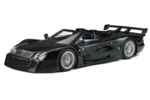 Mercedes CLK GTR Roadster Fekete GT Spirit 1:18 GT826 Gyanta