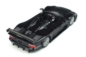 Mercedes CLK GTR Roadster Fekete GT Spirit 1:18 GT826 Gyanta – 7. kép a 10-ből