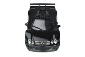Mercedes CLK GTR Roadster Fekete GT Spirit 1:18 GT826 Gyanta – 8. kép a 10-ből