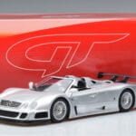 Mercedes CLK GTR Roadster Ezüst GT Spirit 1:18 GT155 Gyanta - image 6 of 6