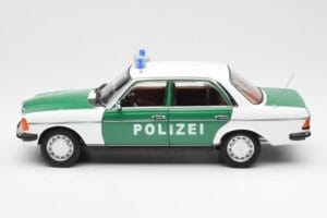 Mercedes E-Class W123 Polizei Norev 1:18 B66040676 Fém – 4. kép a 8-ből