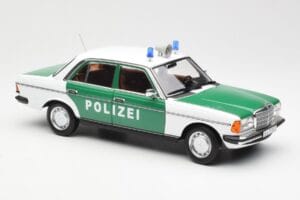Mercedes E-Class W123 Polizei Norev 1:18 B66040676 Fém – 6. kép a 8-ből