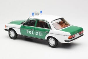 Mercedes E-Class W123 Polizei Norev 1:18 B66040676 Fém – 7. kép a 8-ből