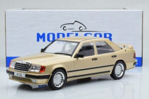 Mercedes E-Class W124 Tuning Bézs MCG 1:18 MCG18342 Fém – 6. kép a 6-ből