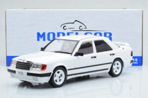Mercedes E-Class W124 Tuning Fehér MCG 1:18 MCG18343 Fém – 6. kép a 6-ből