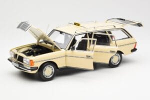 Mercedes 230T W123 T-Model Taxi Norev 1:18 183731 Fém – 2. kép a 8-ből