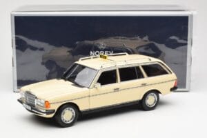 Mercedes 230T W123 T-Model Taxi Norev 1:18 183731 Fém – 8. kép a 8-ből