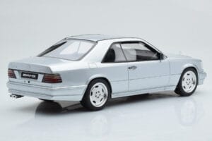 Mercedes E36 AMG C124 Coupe Ezüst Otto 1:18 OT731 Gyanta – 2. kép a 6-ből