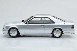 Mercedes E36 AMG C124 Coupe Ezüst Otto 1:18 OT731 Gyanta – 3. kép a 6-ből