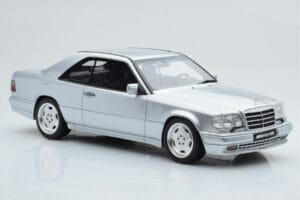Mercedes E36 AMG C124 Coupe Ezüst Otto 1:18 OT731 Gyanta – 4. kép a 6-ből