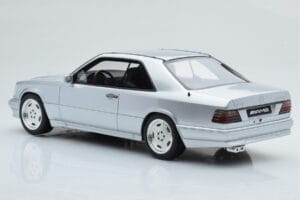 Mercedes E36 AMG C124 Coupe Ezüst Otto 1:18 OT731 Gyanta – 5. kép a 6-ből