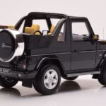 Mercedes G500 W463 Kabrió Obsidian Fekete Otto 1:18 - image 2 of 6