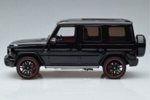 Mercedes AMG G63 W463 Fekete Asia Edition GT Spirit 1:18 GT813 Gyanta – 3. kép a 6-ből
