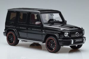 Mercedes AMG G63 W463 Fekete Asia Edition GT Spirit 1:18 GT813 Gyanta – 4. kép a 6-ből
