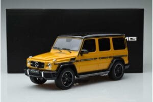 Mercedes AMG G63 W463 Crazy Color Solar Beam Márkakereskedői Kiadás GT Spirit 1:18 B66961012 Gyanta – 6. kép a 6-ből