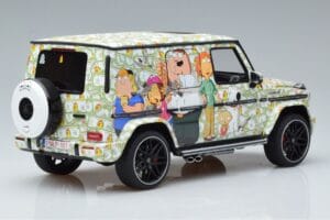 Mercedes AMG G63 W463 Family Guy GT Spirit 1:18 WTF001 Fém – 2. kép a 6-ből