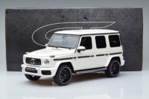 Mercedes AMG G63 W463 Fehér GT Spirit 1:18 KJ038 Fém – 6. kép a 6-ből