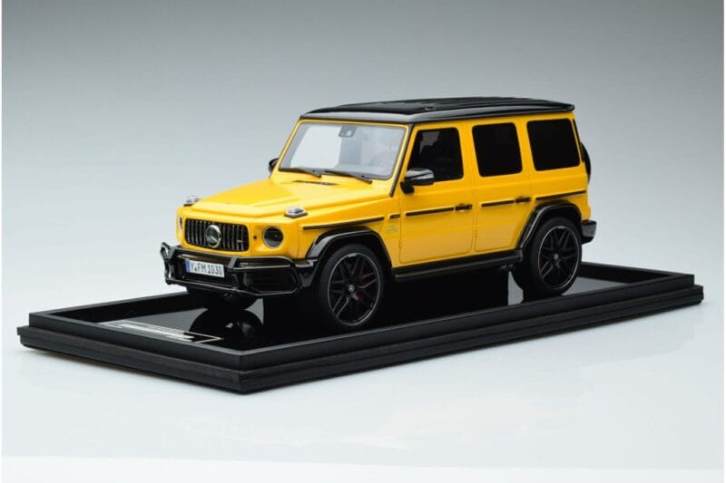 Mercedes AMG G63 W463 Sárga MotorHelix 1:18 MH018 Y Gyanta