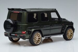 Mercedes G63 Brabus 700 Widestar W463 Zöld GT Spirit 1:18 GT274 Gyanta – 2. kép a 6-ből