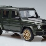 Mercedes G63 Brabus 700 Widestar W463 Zöld GT Spirit 1:18 GT274 Gyanta - image 4 of 6
