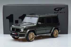 Mercedes G63 Brabus 700 Widestar W463 Zöld GT Spirit 1:18 GT274 Gyanta – 6. kép a 6-ből