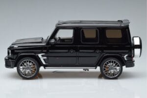 Mercedes G63 Brabus 700 Widestar W463 Gyöngyös Fekete GT Spirit 1:18 KJ040 Gyanta – 3. kép a 6-ből