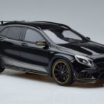 Mercedes AMG GLA45 X156 Sárga Night Edition GT Spirit 1:18 B66960469 Gyanta - image 4 of 6