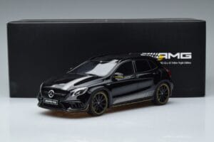 Mercedes AMG GLA45 X156 Sárga Night Edition GT Spirit 1:18 B66960469 Gyanta – 6. kép a 6-ből