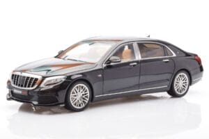 Mercedes Maybach S-Class W222 Brabus 900 Obsidian Fekete Almost Real 1:18
