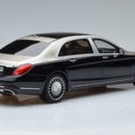 Mercedes Maybach S600 W222 Fekete Ezüst GT Spirit 1:18 GT237 Gyanta - image 2 of 6