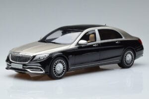 Mercedes Maybach S600 W222 Fekete Ezüst GT Spirit 1:18 GT237 Gyanta
