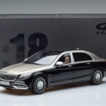 Mercedes Maybach S600 W222 Fekete Ezüst GT Spirit 1:18 GT237 Gyanta - image 6 of 6