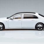 Mercedes Maybach S600 W222 V12 Biturbo Diamond Fehér Almost Real 1:18 - image 4 of 11