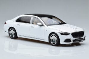 Mercedes Maybach S600 W222 V12 Biturbo Diamond Fehér Almost Real 1:18 820116 Fém – 6. kép a 11-ből