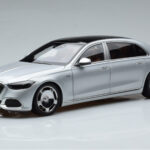 Mercedes Maybach S600 W222 V12 Biturbo Hightech Ezüst Almost Real 1:18