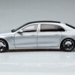 Mercedes Maybach S600 W222 V12 Biturbo Hightech Ezüst Almost Real 1:18 - image 5 of 12