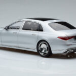 Mercedes Maybach S600 W222 V12 Biturbo Hightech Ezüst Almost Real 1:18 - image 7 of 12