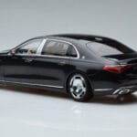 Mercedes Maybach S600 W222 V12 Biturbo Obsidian Fekete Almost Real 1:18 - image 7 of 11